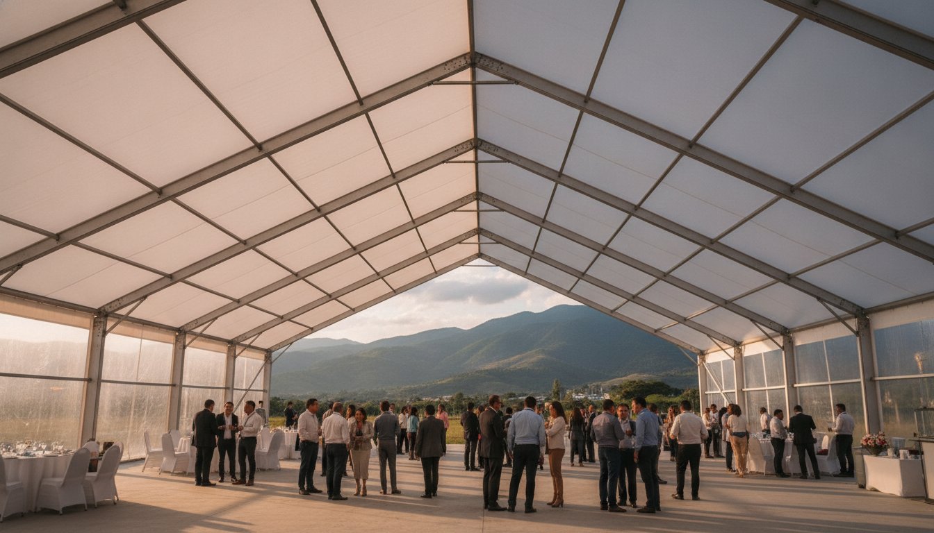 Carpas para eventos en Colombia: Guía completa de soluciones y fabricación 2026