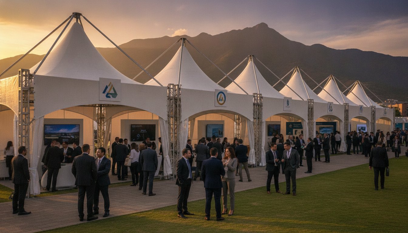 Carpas para ferias y exposiciones: Guía de soluciones estructurales en Colombia 2026