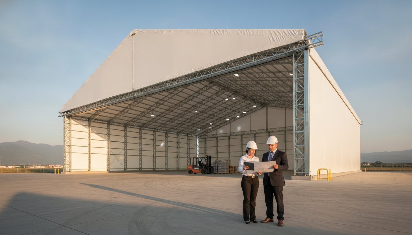 Hangares desmontables en Colombia: La solución modular para la industria en 2026