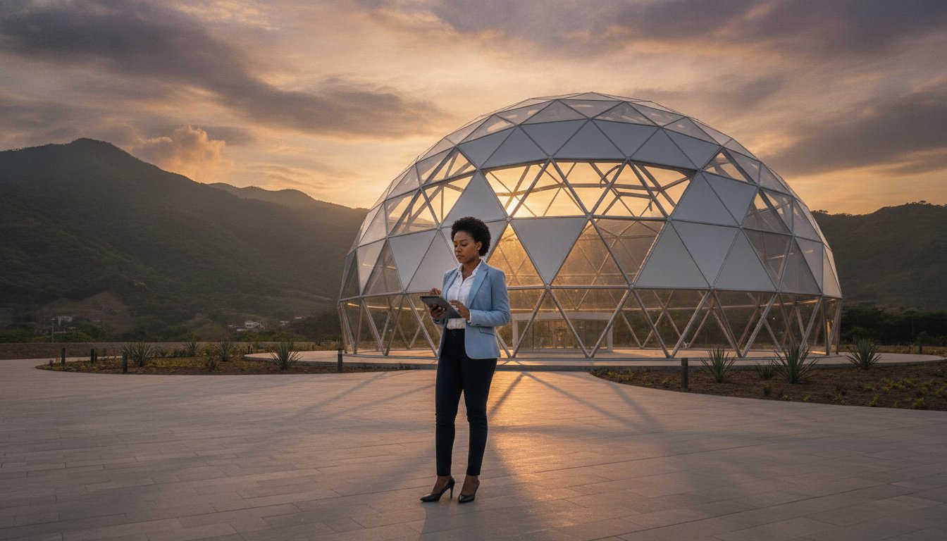 Domos geodésicos en Colombia: Guía completa de ingeniería y usos 2026